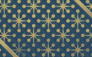 blue and beige sparkle-print digital wallpaper